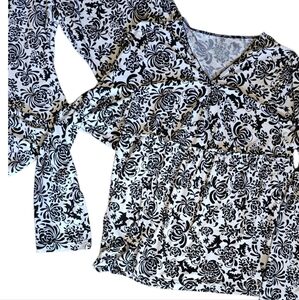 Kathryn's Black and White Super Soft Pajamas Size Medium